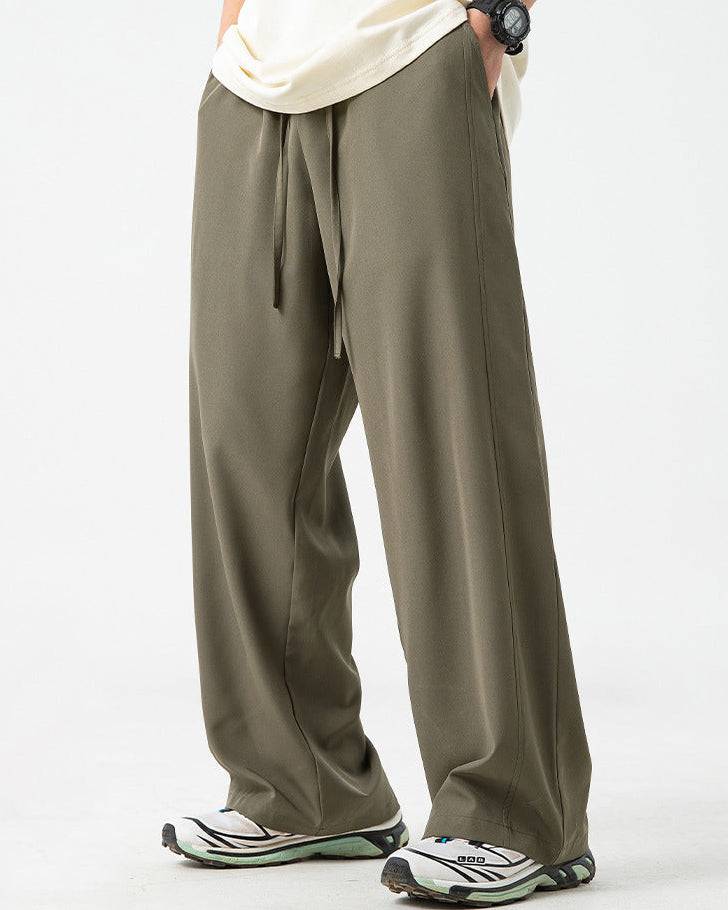 The Glacé Flow Straight Trousers