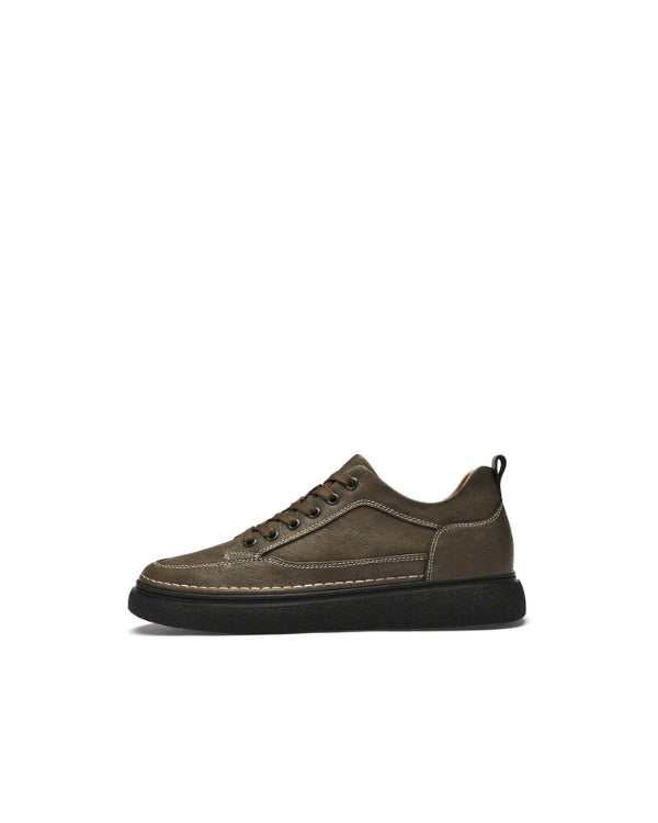 Hochwertige Leder-Sneakers
