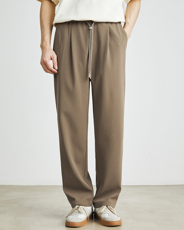 Weicher Bund mit Kordelzug Relaxed Pants
