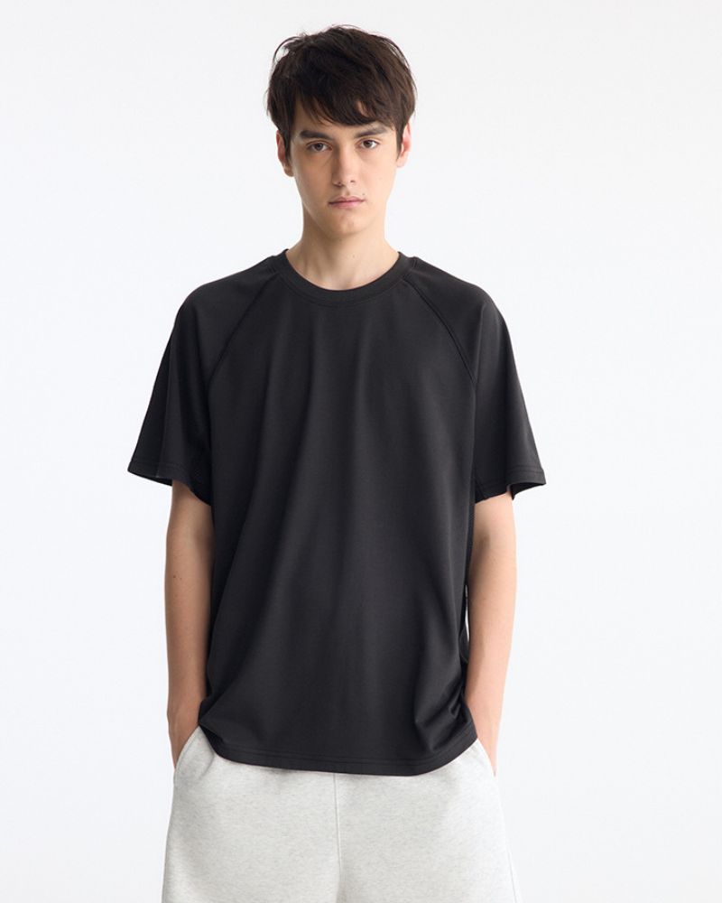 Atmungsaktives Sport Tech Fleece T-Shirt