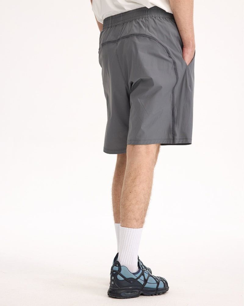 Atmungsaktive Sport Tech Fleece Short
