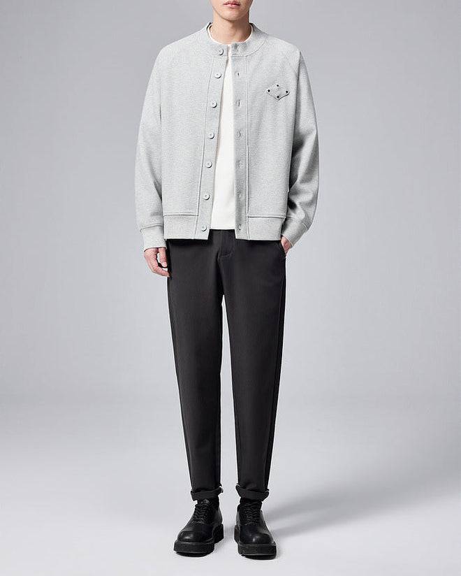 The Momoike Raglan Henry Jacket