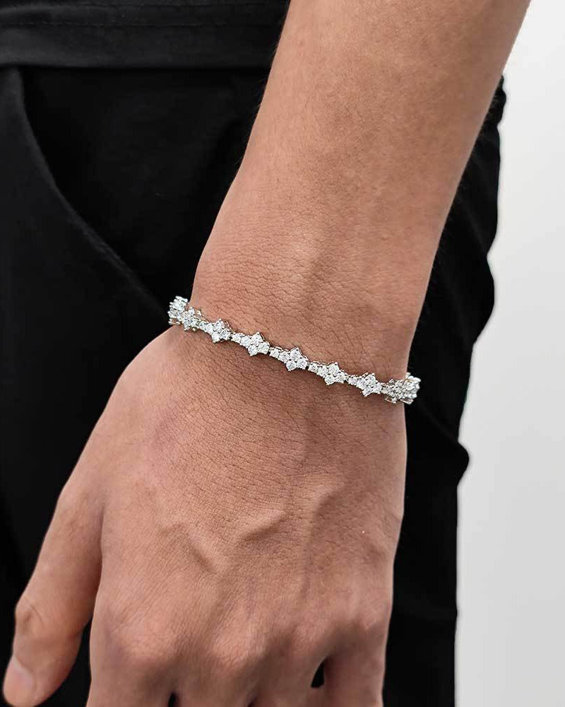 Signature Pavé Tennis Bracelet