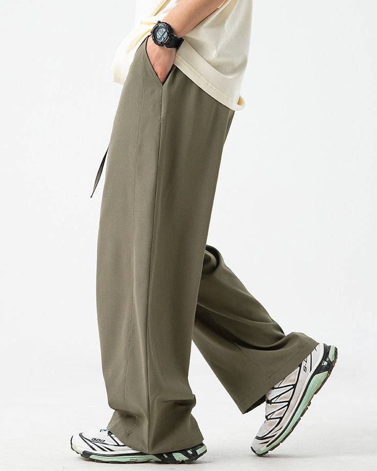 The Glacé Flow Straight Trousers