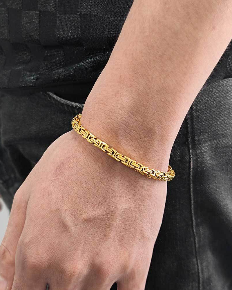 Classic Byzantine Link Bracelet