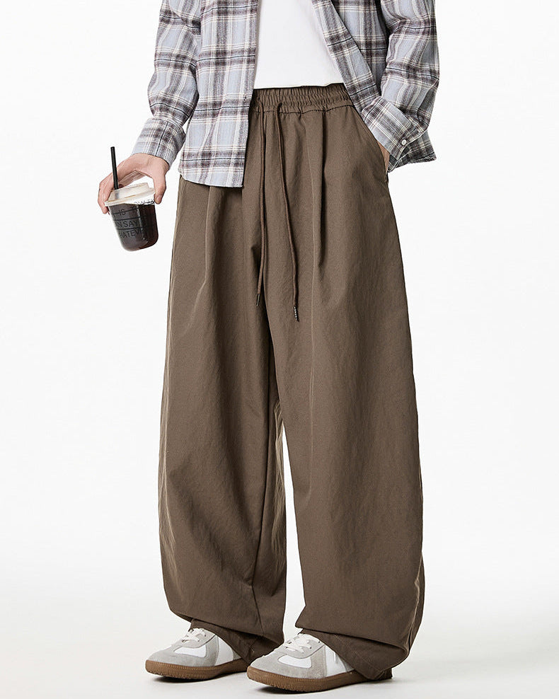 The Contour Pleat Wide Trousers