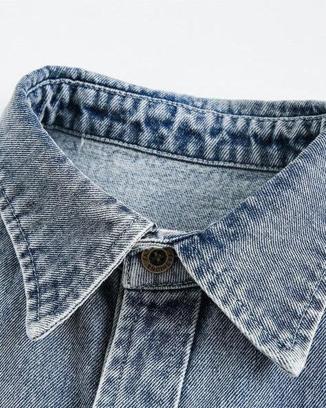 The Summit Indigo Overshirt