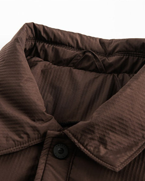 The Lapel Down Overshirt