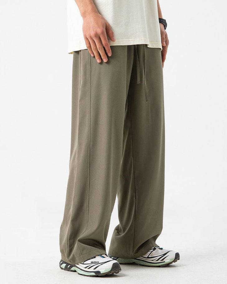 The Glacé Flow Straight Trousers