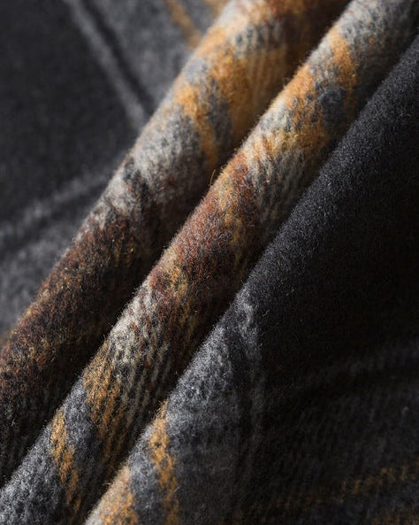 The Maillard Plaid Hood Jacket