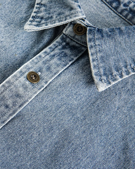 The Summit Indigo Overshirt