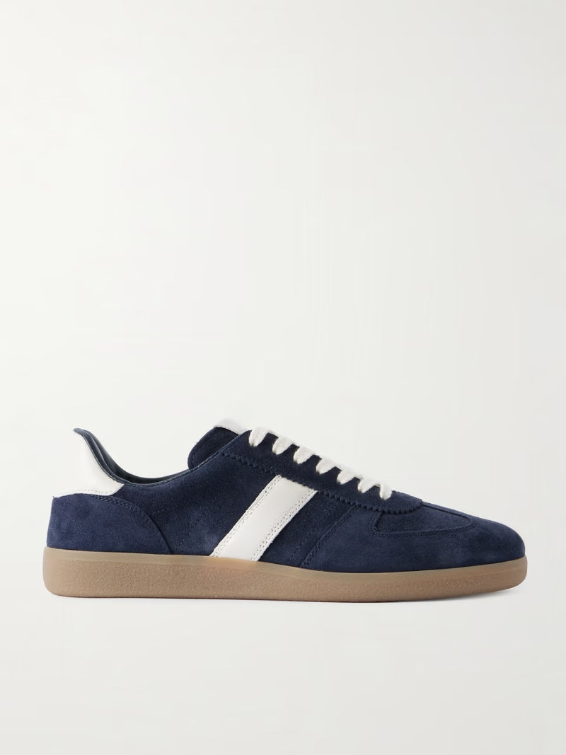 Archer Suede Sneakers - Navy
