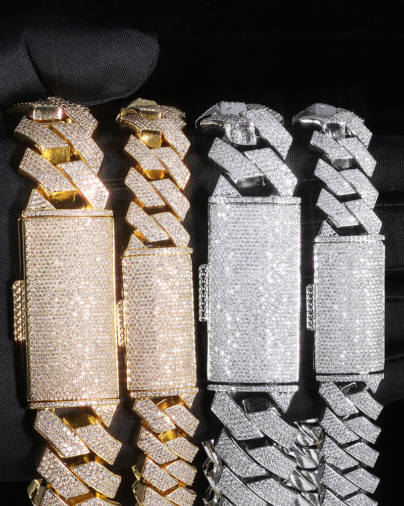 Grand Pavé Cuban Link Bracelet