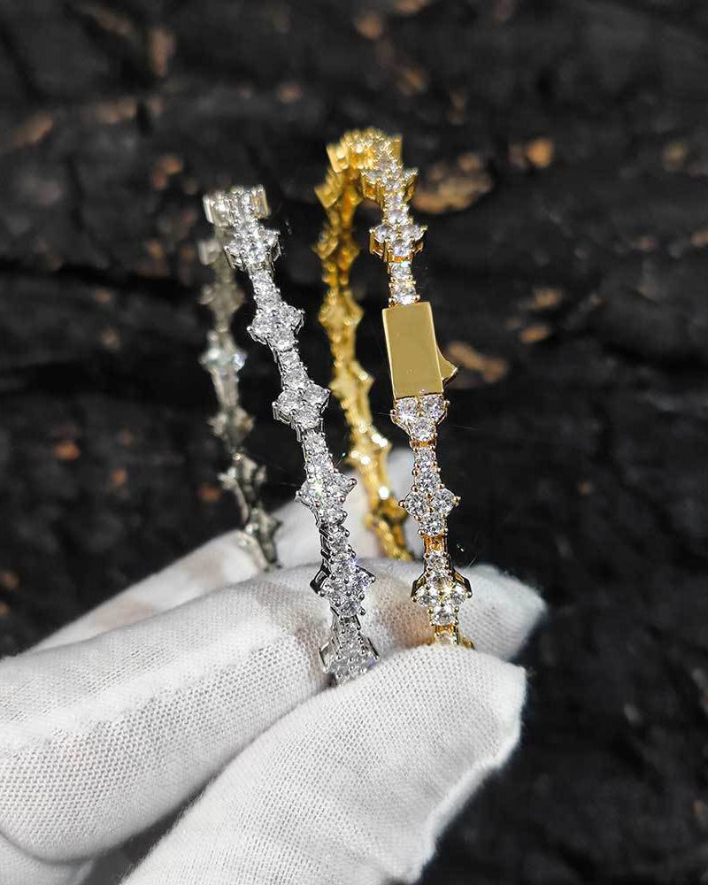 Signature Pavé Tennis Bracelet