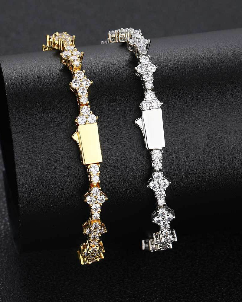 Signature Pavé Tennis Bracelet