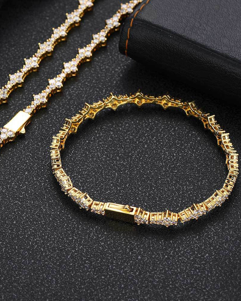 Signature Pavé Tennis Bracelet