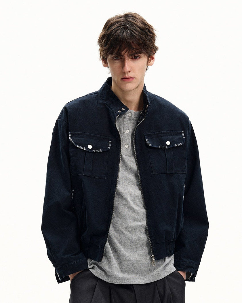 Refined Cotton Work Jacket