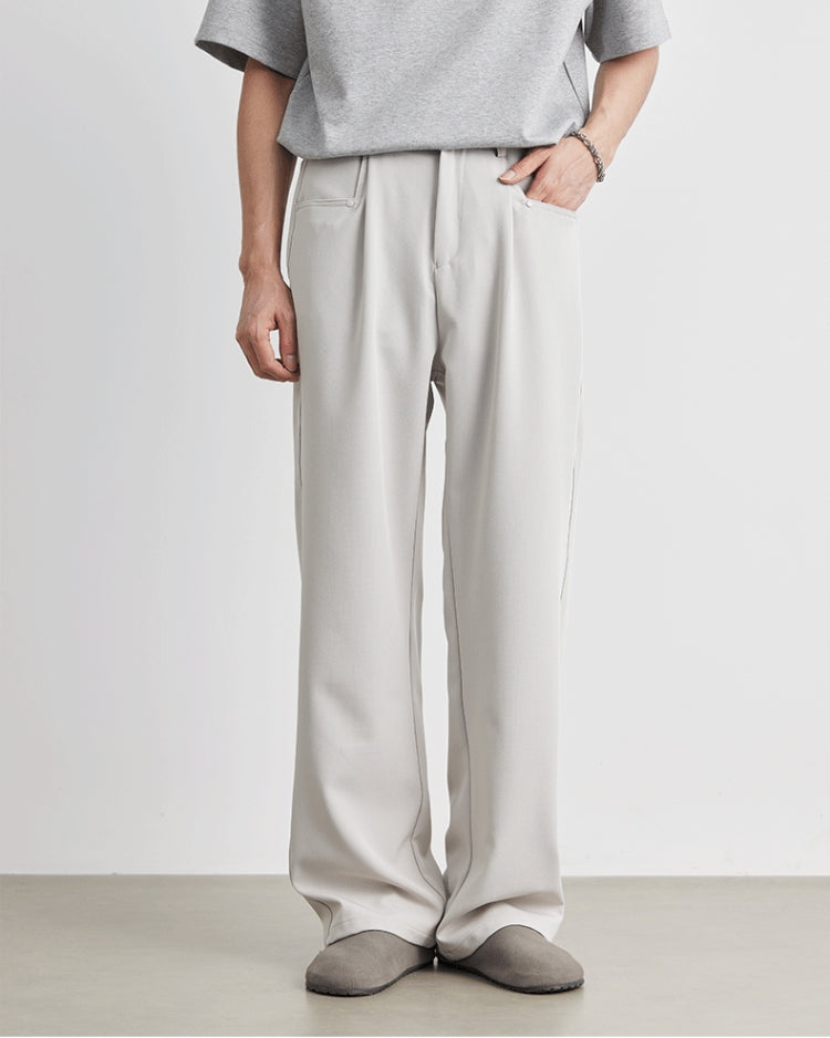 Loose fit Wide Leg Chino Pants