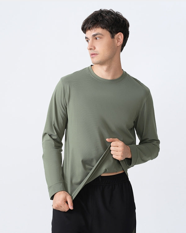 Atmungsaktives Tech-Langarm-T-Shirt
