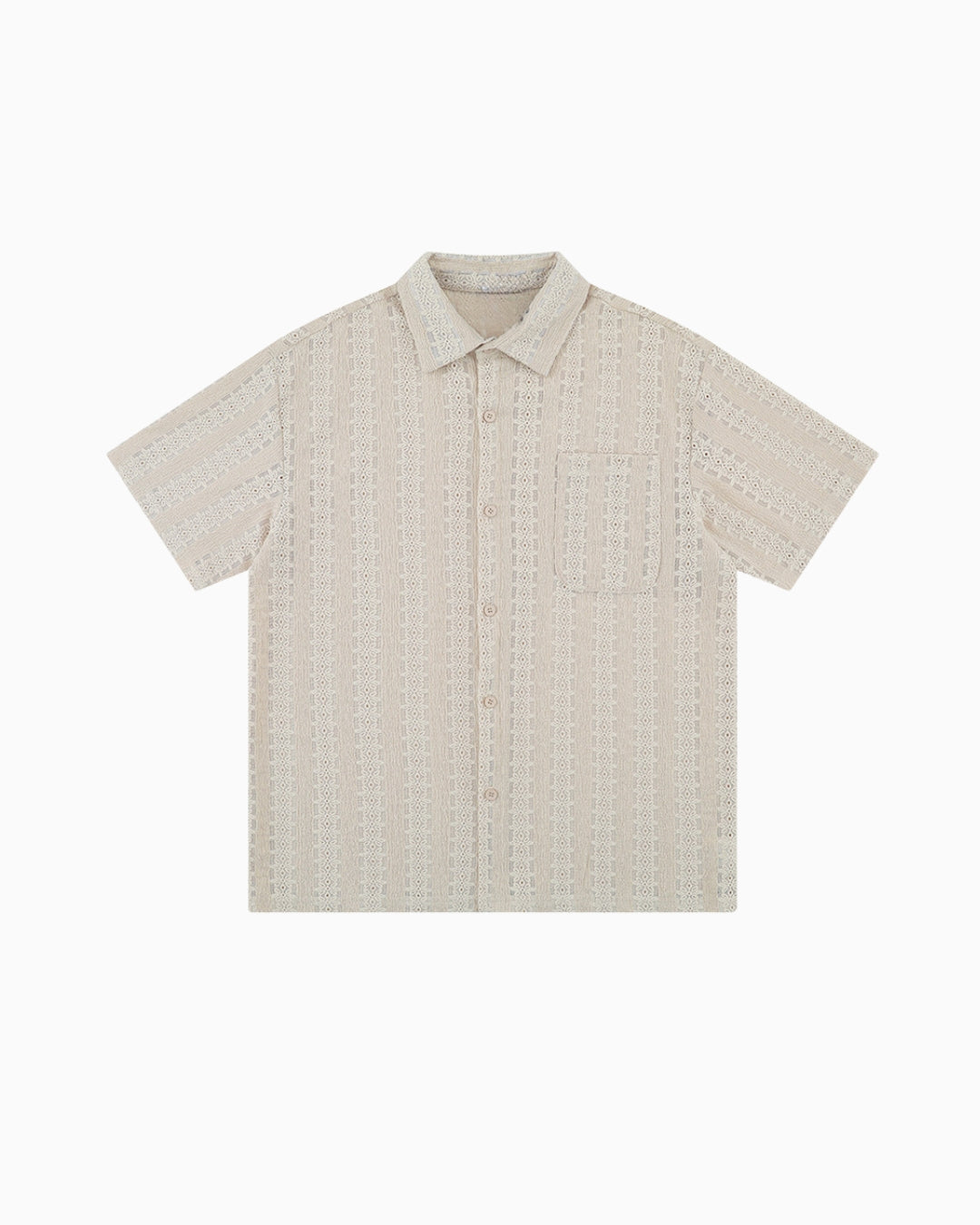 Breeze - Chemise texturée à manches courtes