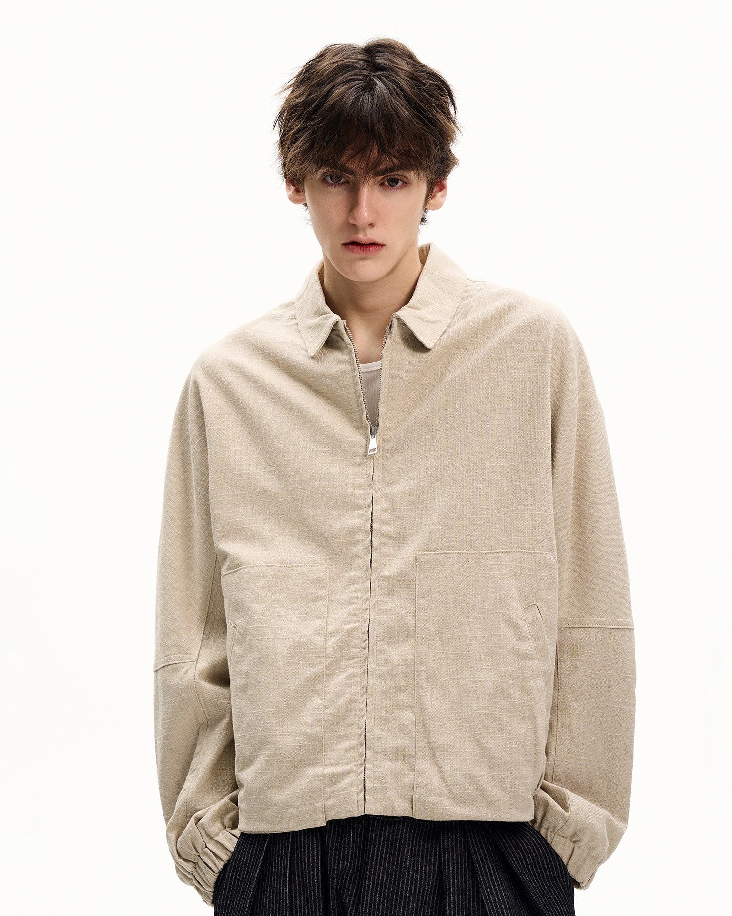 Modern Woven Cotton Jacket