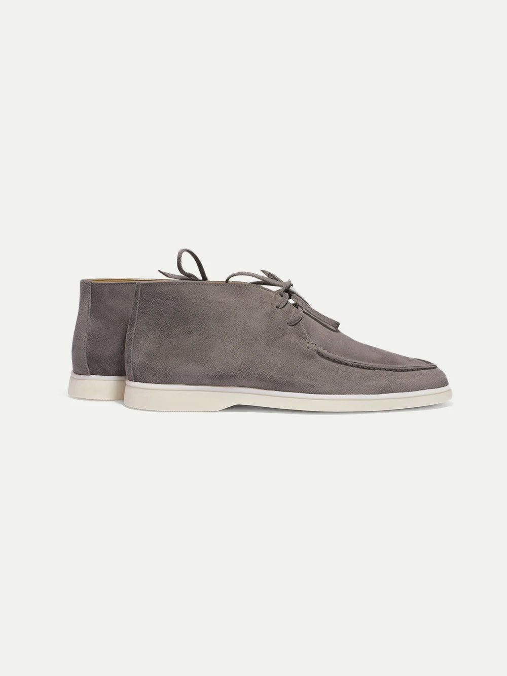 Grey City Loafer With Laces