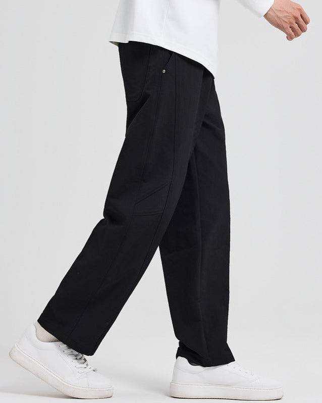 The Beckett Elastic Straight Pants