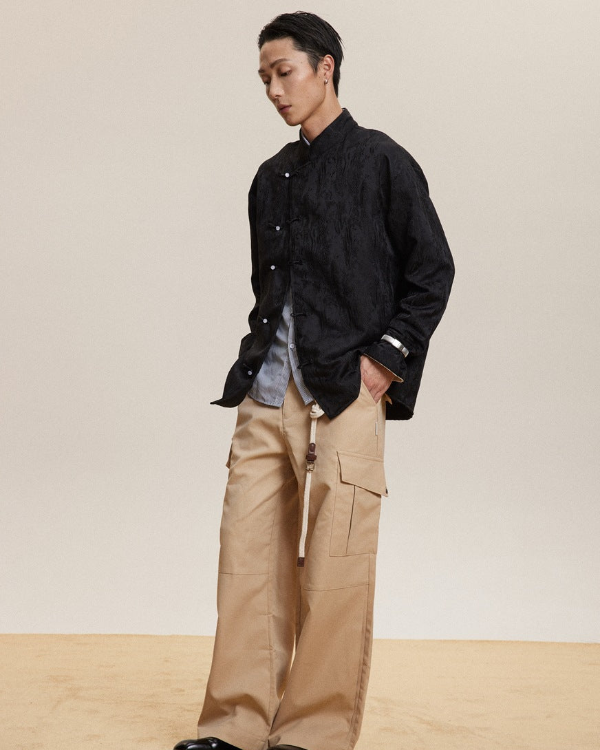 The Hanform Collar Shirt Sweater