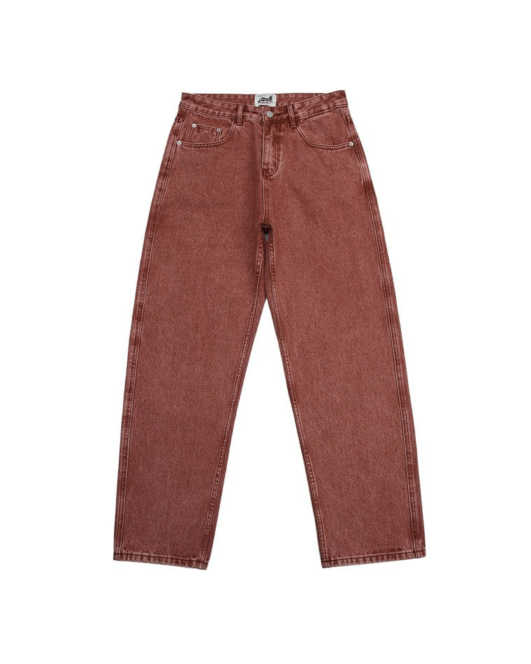 The Chromewash Straight Denim Jeans