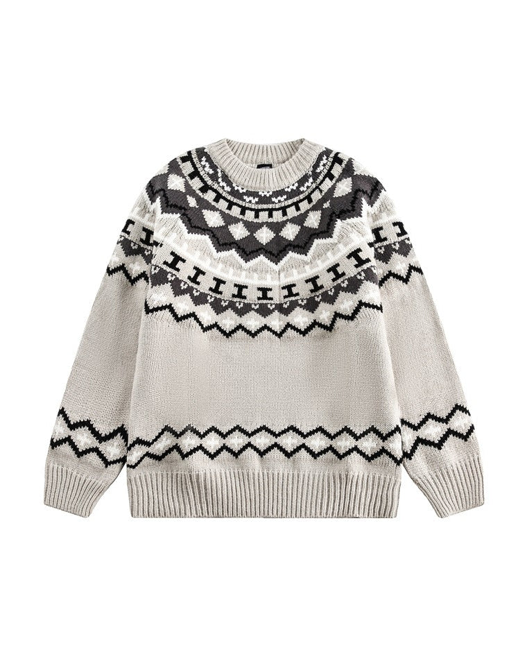 The Nordic Crest Sweater