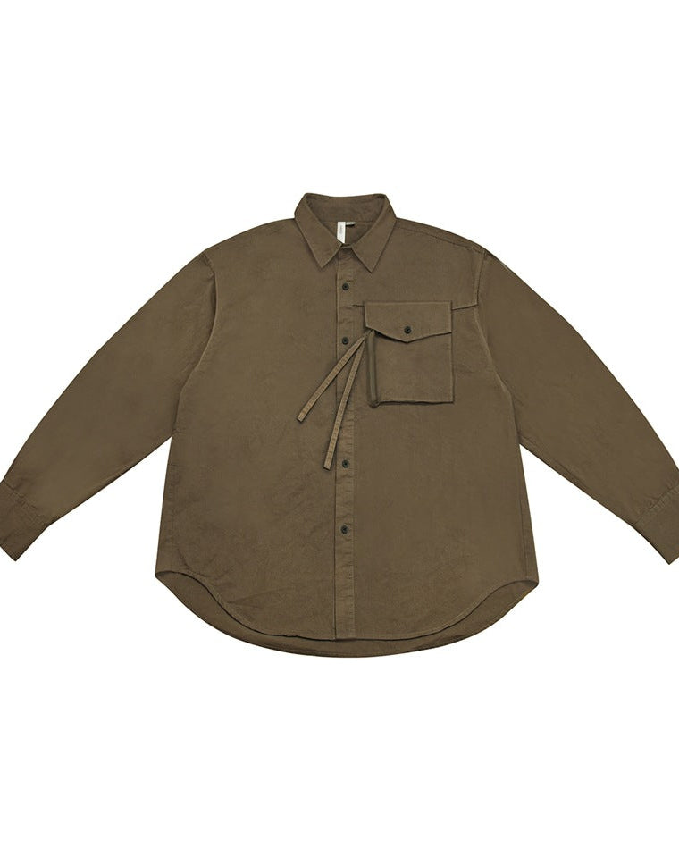 The Asher Lapel Overshirt