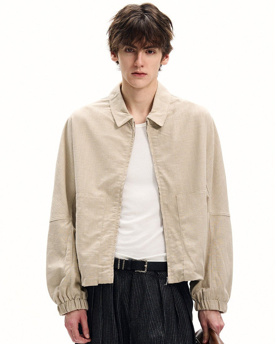 Modern Woven Cotton Jacket