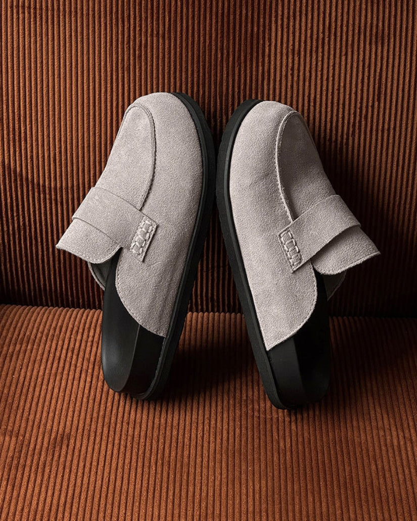 Wildleder Slipper Loafers