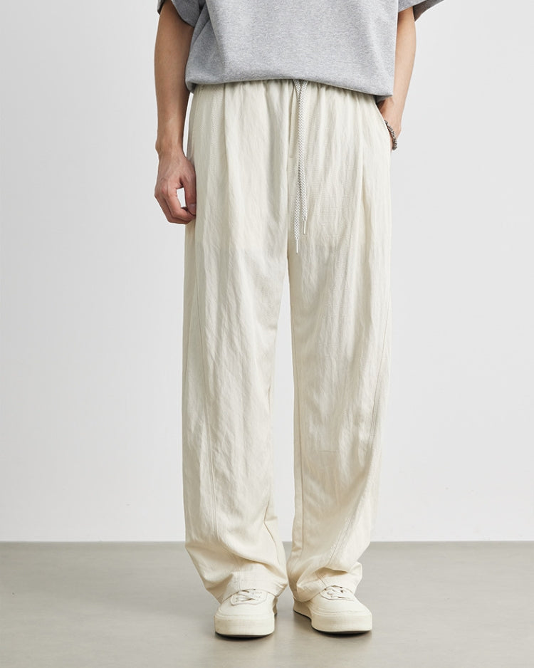 Baggy Leinen Atmungsaktive Komfort-Hose