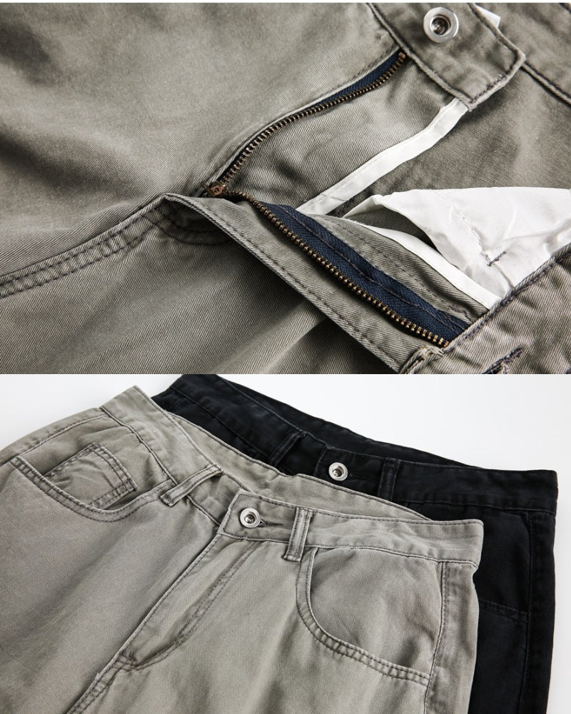 Wide Leg Cargo Jeans