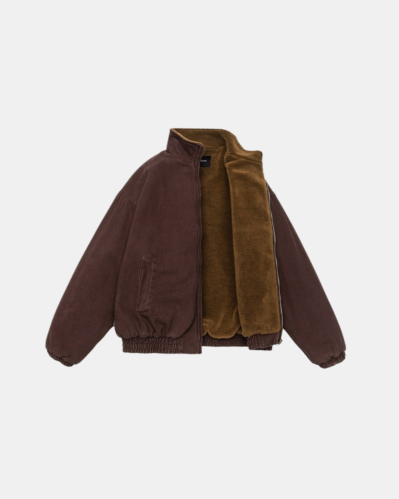 Sherpa-gefütterte Bomberjacke