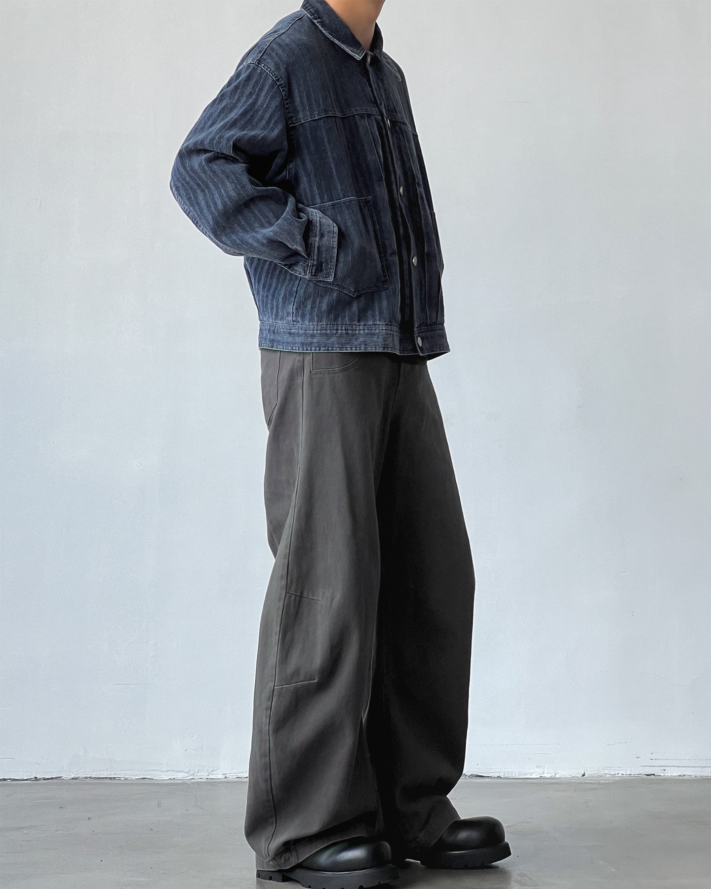 Classic Wide Casual Tailored Pants