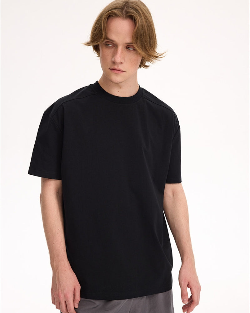 Supima Cotton T-Shirt mit Rundhalsausschnitt