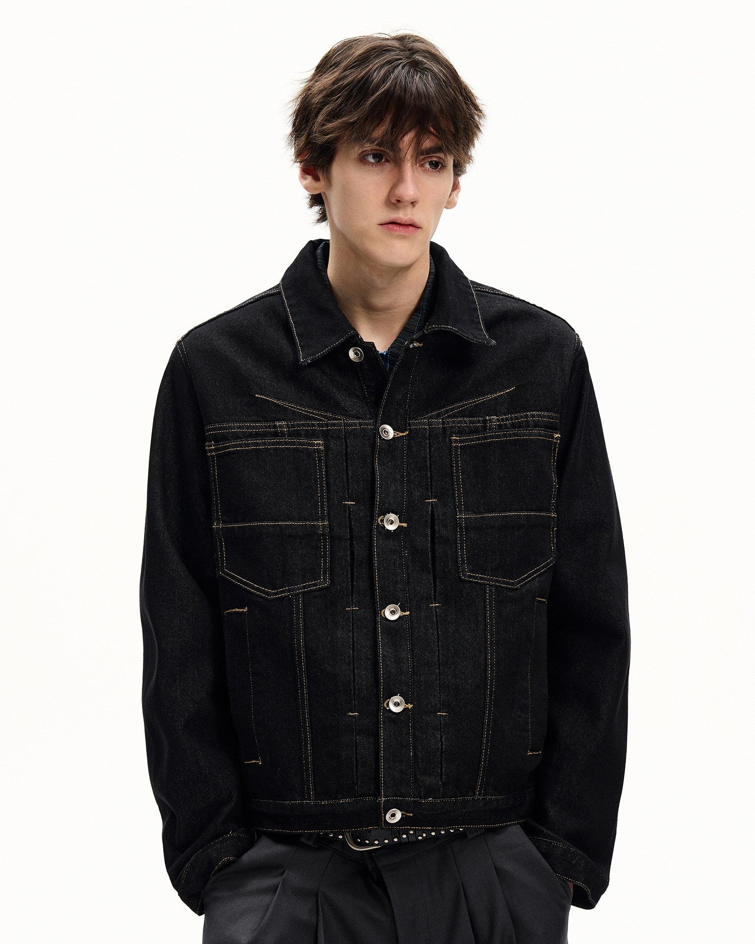 Raw Denim Trucker Jacket