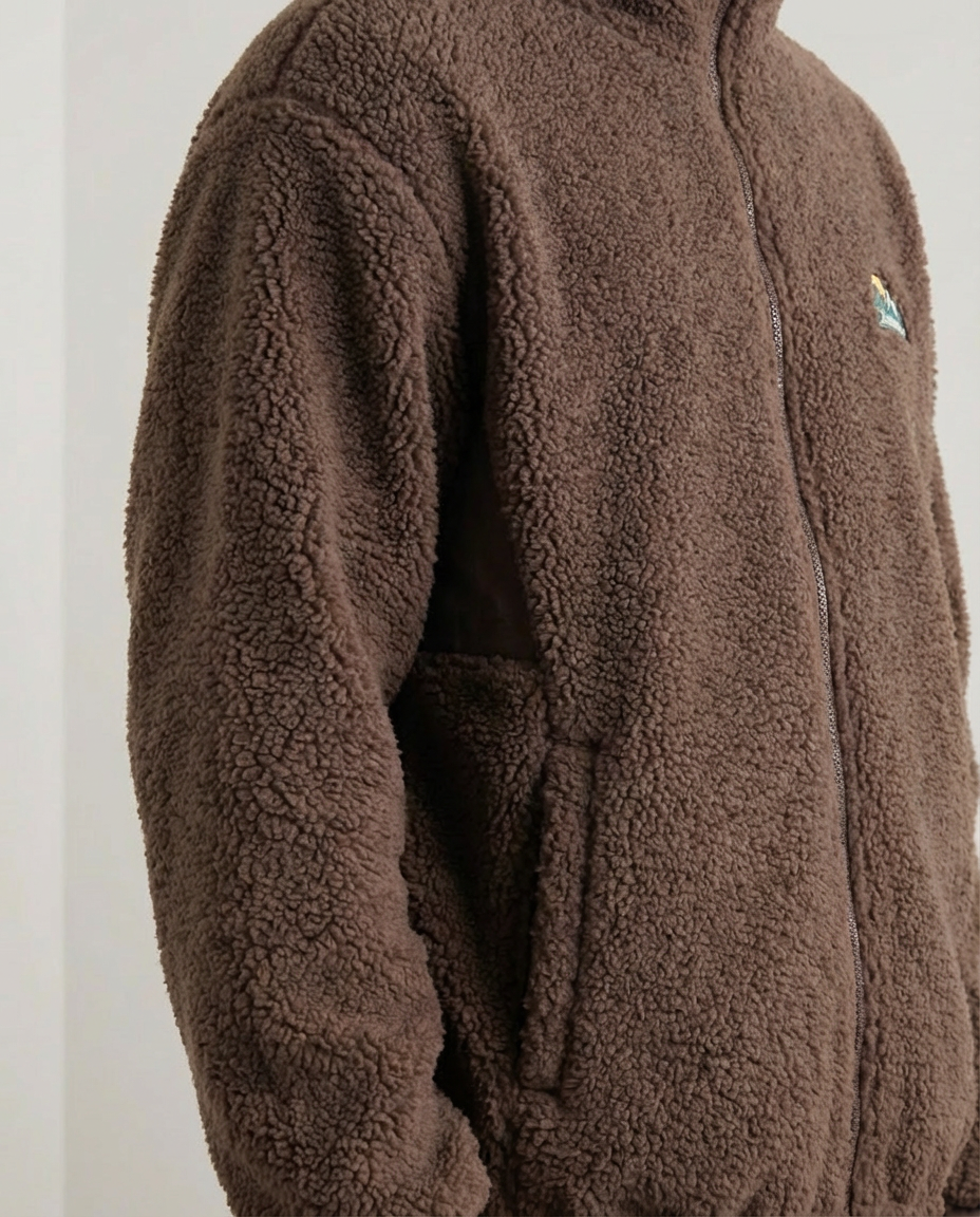 The Hearthline Sherpa Coat