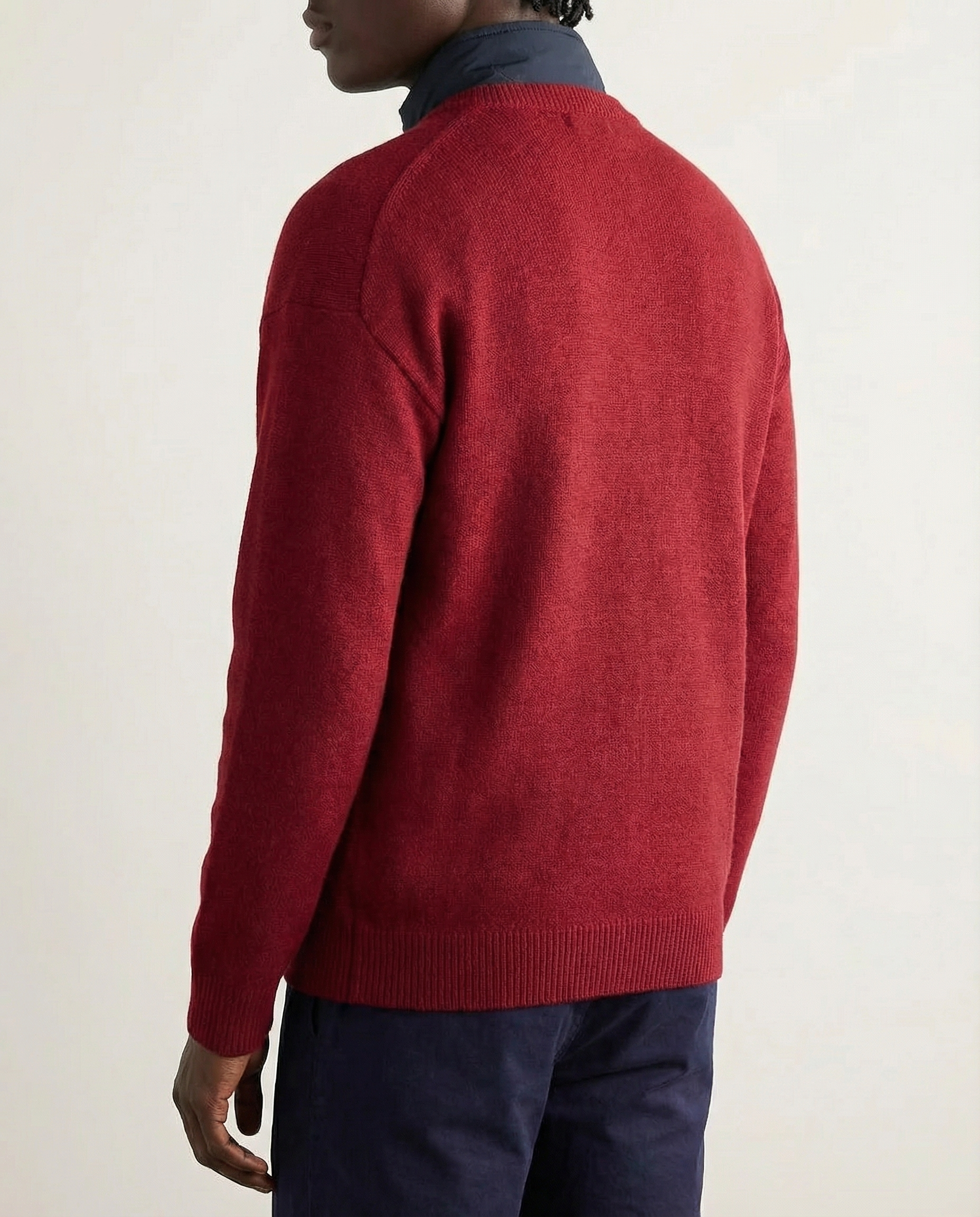 Merry Christmas Embroided Crewneck Sweater