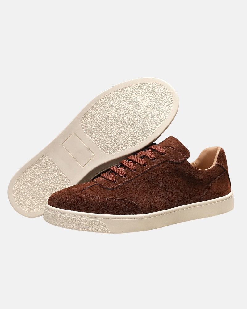 Heritage Suede Low‑Top Sneakers