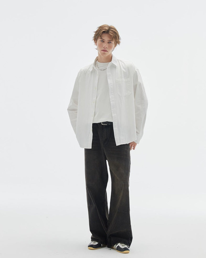 The Urban Weave Cotton Overshirt