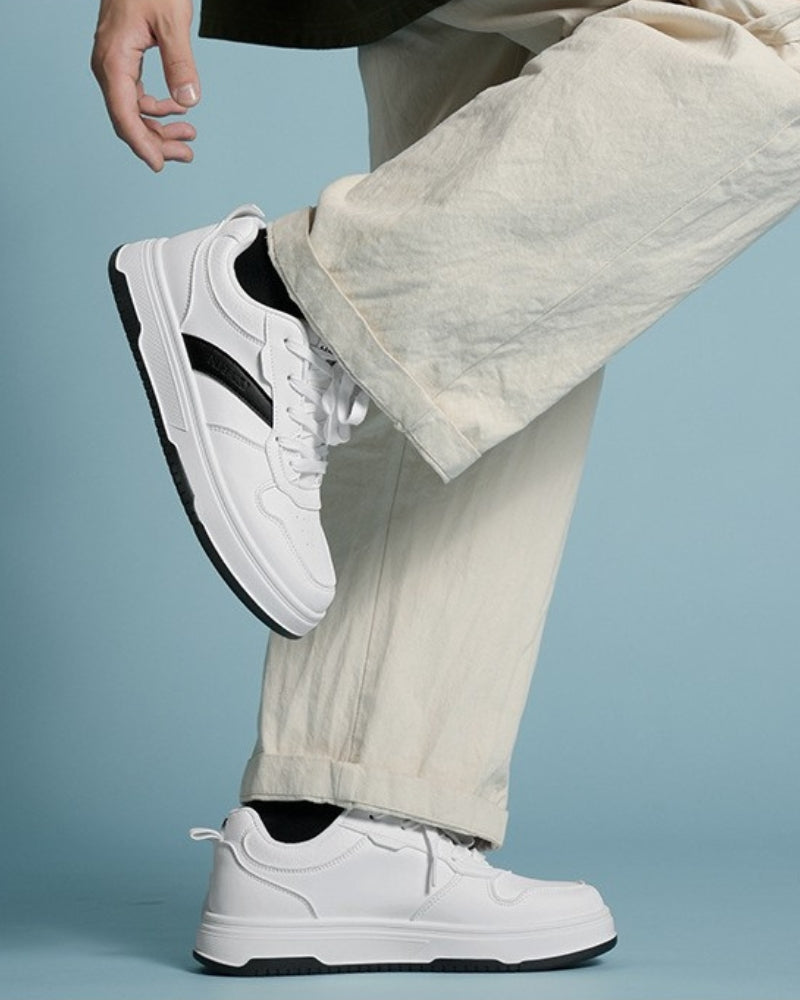 Classic Stripe Court Sneakers