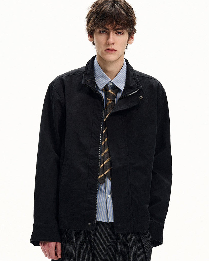 Modern Hooded Workwear Jacket