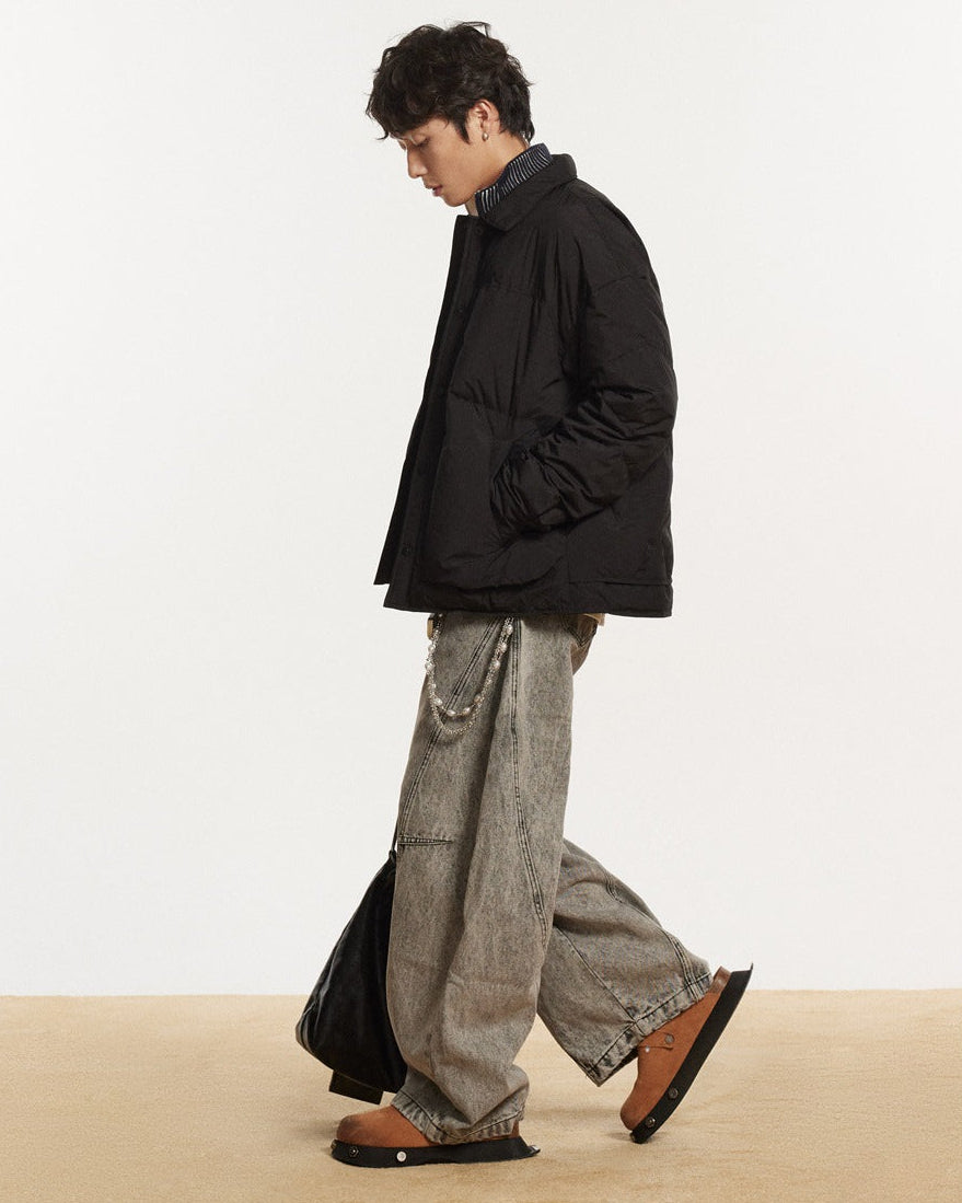 The Lapel Down Overshirt