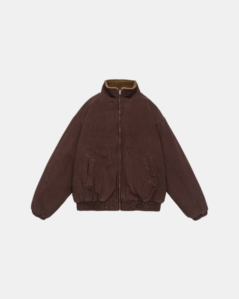 Sherpa-gefütterte Bomberjacke
