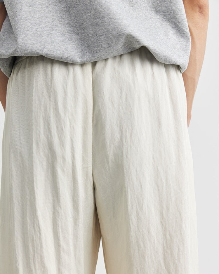 Baggy Leinen Atmungsaktive Komfort-Hose