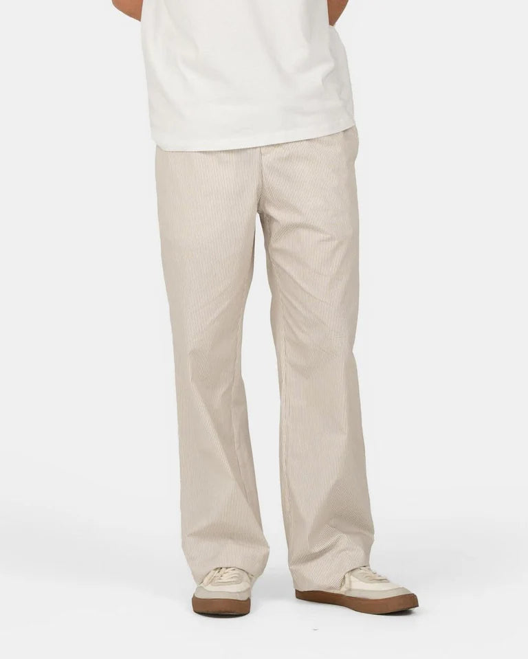 Beige Pyjamas Pants STRIPED