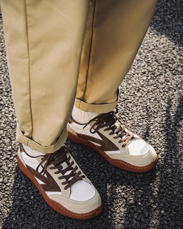 Retro Court Wildleder Pfeil Low Turnschuhe